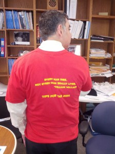 Mo tips for tad shirt